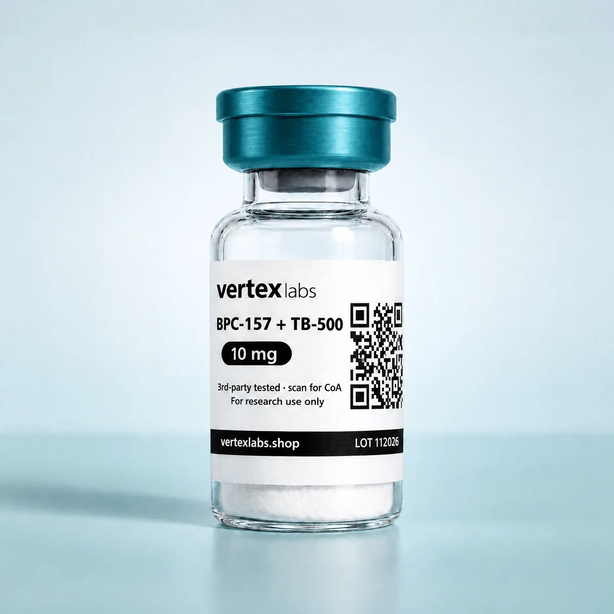 BPC-157 + TB-500 vial