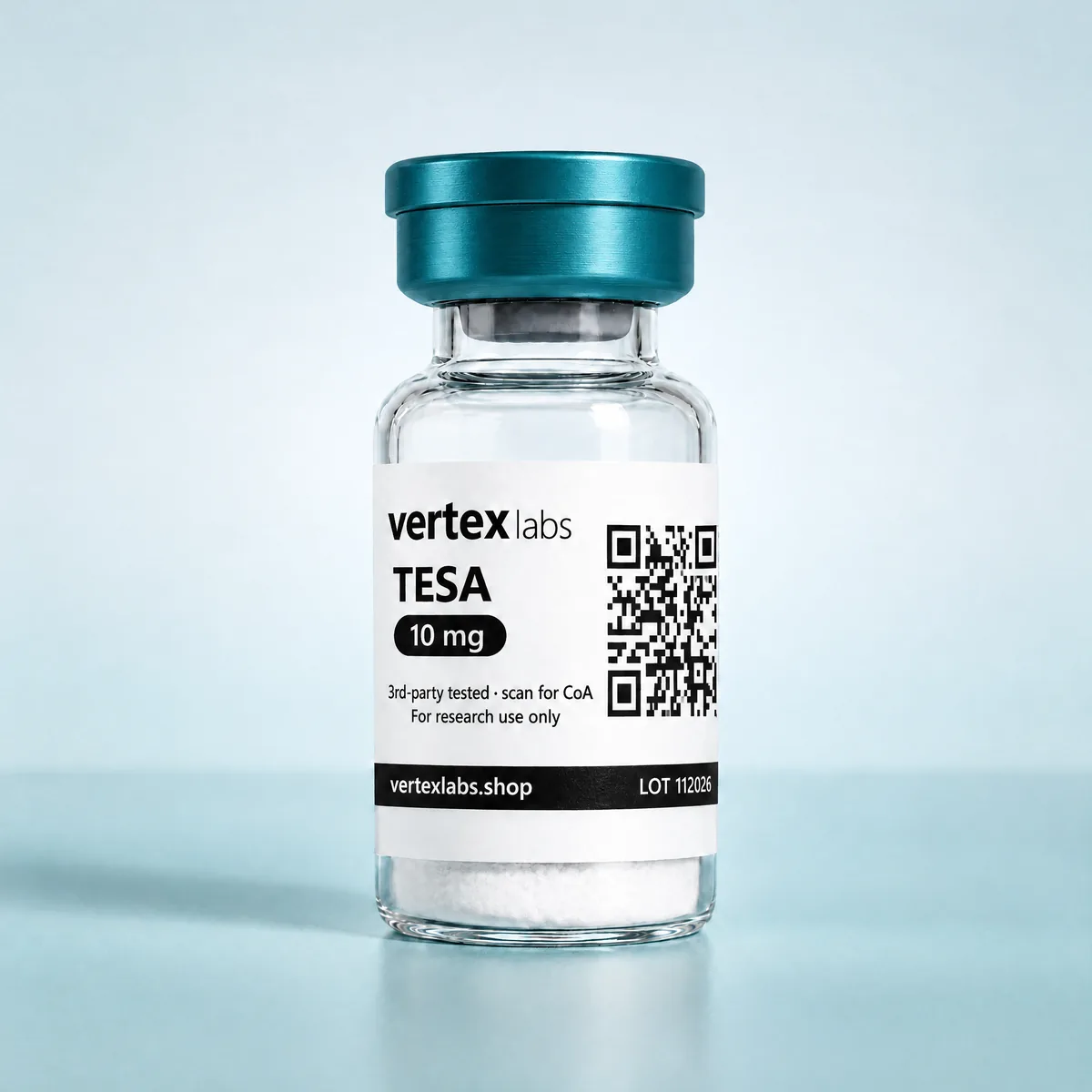 Tesamorelin vial
